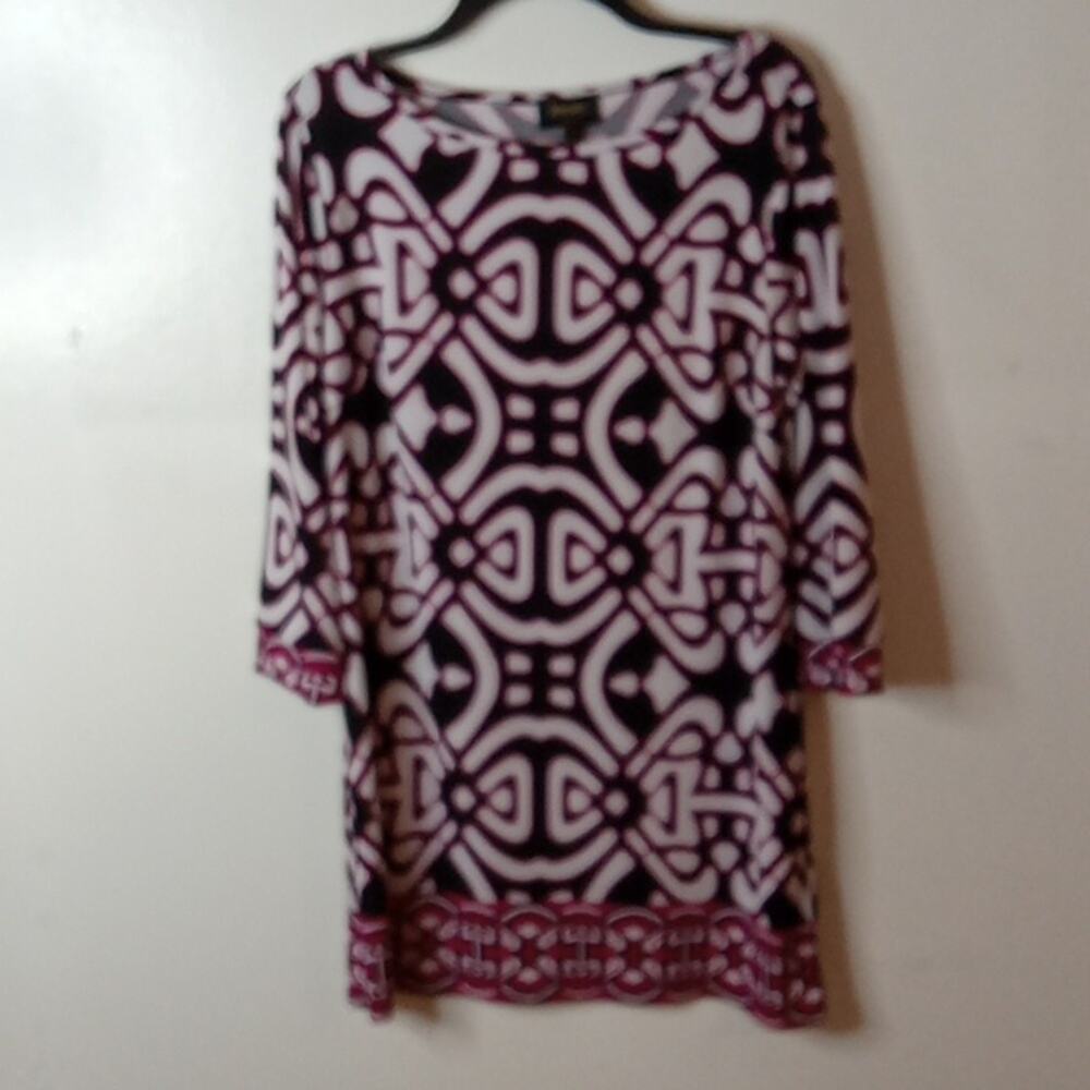 Laundry women's size 10 Mod Design Tunic Dress Workcore Career